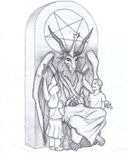 EE.UU Satanistas quieren estatua del diablo frente al Parlamento de Oklahoma