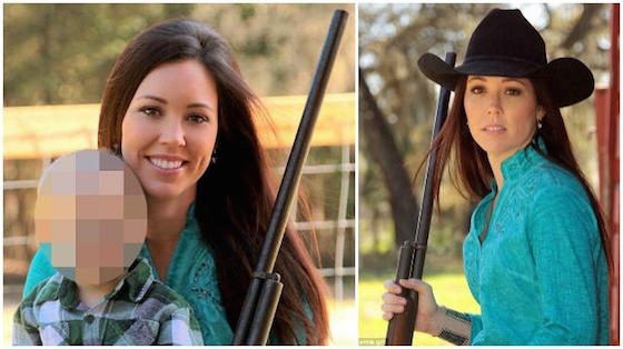 Estados Unidos es escenario frecuente de tiroteos. La mujer, de 31 años, es una defensora de las armas. (Foto: Facebook)